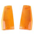 For Jeep Cherokee XJ 1984-1996 Car Front Corner Parking Side Marker Lights Reflectors Lamp Lens Shell Right. 