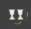 Pack of 2 Tiny Planter for artificial flowers 5 inch height. 