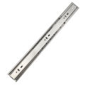 Cabinet damping slide rail thickened stainless steel guide rail drawer buffer silent side - #1. 
