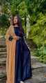 Stylish Embroidered Silk Maxi with Trouser, belt and Dupatta (4-Piece) Chiffon Maxi Dresses For Women. 