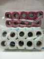 Multi Purpose Tissue Roll pack of 10, Pink & White Ruff toilet tissue paper.. 