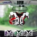 Football Pendant Realistic American Football Shoulder Pads. 