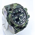 Commando Sports Watch for Men Stylish 20 Bar Water Resistant Watch with Dual Time Multifunctional Display High Quality Anti Magnetic Shock Absorbing Structure. 