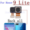 Original Rear Front Camera For Huawei Honor 9 Lite 9i 9N Back Facing Main Camera Module Flex Cable Repair Parts. 