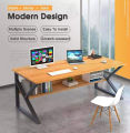 K shape table | Office Table | Home space saving table | gaming Table | computer table | Office Desk | Laptop Table | Computer Table for office | Study Table | Writing Table | Home Table | Computer table with storage | compact computer table. 