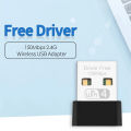 Kebidu 150Mbps 2.4Ghz Driver-Free Wireless Network Card Adapter USB Wifi Adapter Dongle. 