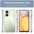 For Redmi 13C Back Cover Case Shockproof (Silicon| Transparent). 