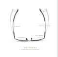 Original VEITHDIA Polarized Sunglasses With Accessories - Black. 