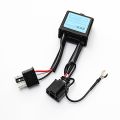 XHHDQES LED Headlight Polarity Converter Fault Eliminator Decoder HID H4 Xenon Lamp Positive and Negative Converter-White. 