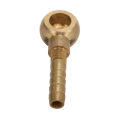 10mm Turbo Banjo Fitting Bolt, M14x1.5mm To 3/8 10mm Length Turbine Water Cooling Fluid Banjo Connector Bolt for Car for Air Fuel Delivery. 