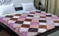 Red and Blue Super Soft Fluffy (AC) Fleece Blanket(kambal) for Double Bed King Size - Luxury Premium Quality. 