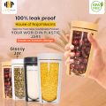 Transparent Seasoning Cans Kitchen Cylindrical Spice Rack Masala Jar Condiment Bottles Pepper Shakers box. 