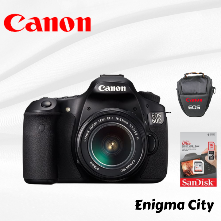 Canon 60D Dslr Camera With 18 - 55mm Lens | Canon Eos 60D DSLR Camera