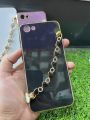 Vivo Y81 / Y81i Back Cover + Love Heart Bracelet Chain Luxury 6D Plating Soft Case Camera Lens Protection - Vivo Y81 / Y81i Girls Back Cover. 