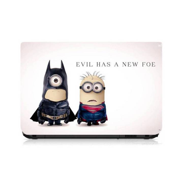 Universal Laptop Back Skin Wallpaper/Minion Laptop Back Skin