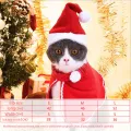 New Christmas Cat Costumes Funny Santa Claus Clothes For Small Cats Dogs Xmas New Year Pet Cat Clothing Winter Kitten Outfits. 