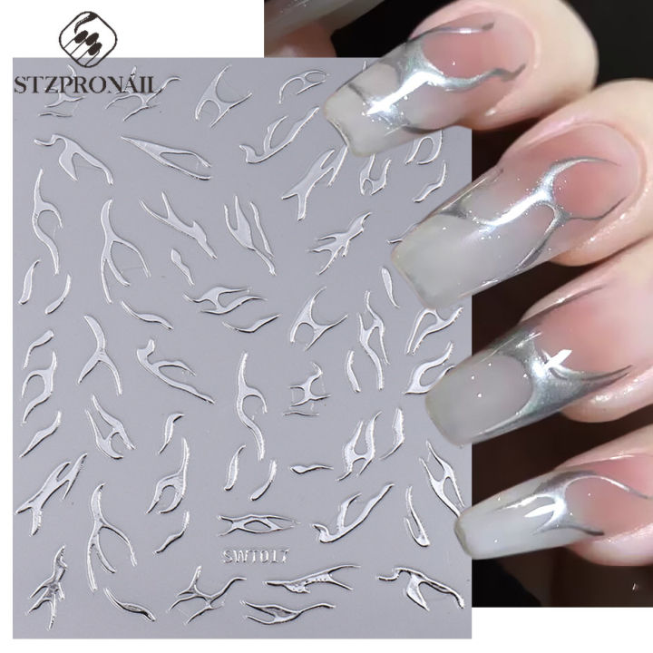 White Ribal etall Siler Flame ail Stiers 3 la White ribal Flam Fire otem anure ...