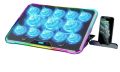 Ice Coorel 13 fans Cooling Pad with 10 RGB lighting modes. 