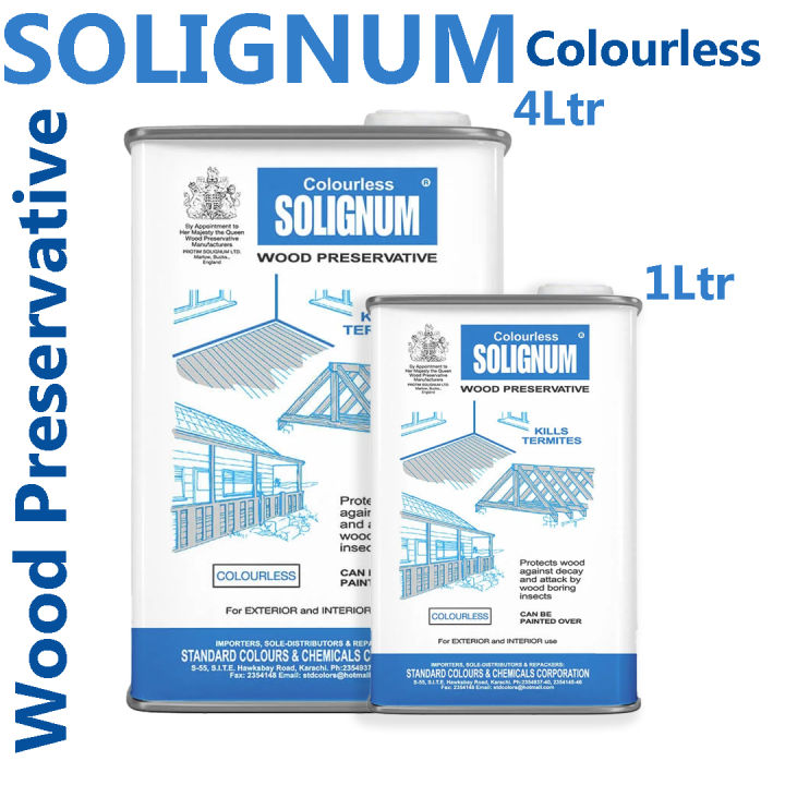 Solignum Colourless,  Wood Preservative & Ki*ls Termites Best Wood Preservative