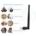 KEBIDU Ralink MT-7601 USB WiFi Wireless Antenna LAN Adapter Network Card 150Mbps PC LAN Wi-Fi Receiver Dongle 802.11b/g/n. 