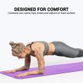 Yoga Mat 15MM, Eco Friendly Thick Memory Foam Exercise Mat with Carry Bag and Strap, (183 x 60 cm) High Density Non Slip Workout Mat for Women Men Home Fitness Pilates Gymnastics Meditation. 
