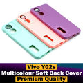 Vivo Y02s Back Cover Multicolour Soft Silicone Case For Vivo Y02s. 