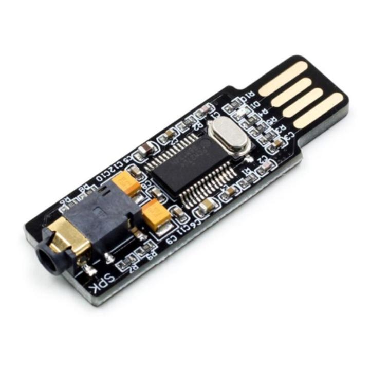 【3C VictoryEagle Store】1 Pc USB Powered Decoder 5V Mini PCM2704 USB HIFI USB Sound Card USB Power DAC Module For PC Computer