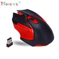 Hot-sale MOSUNX 6 Key Gifts Optical Wireless Game 32DPI Mouse & USB Receiver Mini Portable Optical Gaming Mouse For PC Laptop. 
