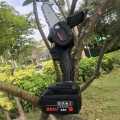 Rechargeable Handheld Mini Battery Powered Chainsaw Mini Electric Chainsaw Cordless Pruning Saw Rechargeable 21V Saw Chainsaw for Garden Tree Wood Logging Power Cutting Machine. 