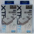 X2 Xtreme 110 Charger-Support Fast Charging For Smart Charfing-2 USB Ports-Safety Charging-Cable Type (c)-(5V)(3.0A)-Brand By Qurachi Trader's. 