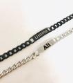 Silver Plated Name Bangle/ Bracelet for Girls & Women for Gift. 