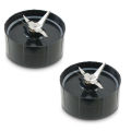 Two Pack of Cross Blades a Spare Replacement Part for Magic Blender MB1001 Model, Juicer and Mixer. 