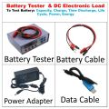 Battery Tester  & DC Electronic Load, Battery charge discharge analyzer, Battery life cycle tester, Battery capacity tester, Battery cell tester.. 