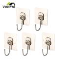 Hanger Hooks Self Adhesive Multipurpose Storage Sticky Hook. 