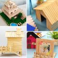Wooden Ice Cream Sticks Simple/Plain Small Size - Pack of 500 Sticks. 