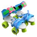 Adjustable Size Children Roller Skates Double Row 4 Wheels Skating Shoes. 