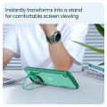 Nillkin New Metal Camera Stadn Case for iPhone 16 Pro Phone Cases UV resistant TPU+PC Hard Back Cover. 