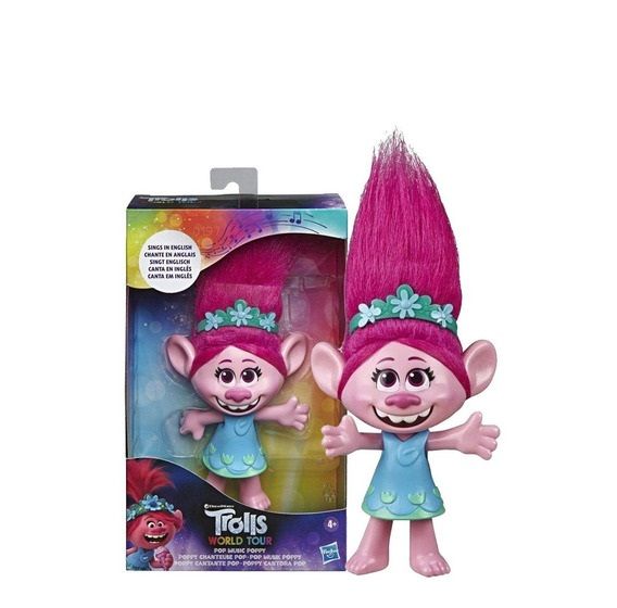 HASBRO FIGURE TOY TROLLS WORLD TOUR POPPY