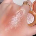 XQM Three-Color Eyeshadow Palette Pearlescent Matte Fine Glitter Big Sequin Eyeshadow Waterproof, Three-layer Blush Highlighter And Contour. 