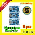TP4056 1A Lithium-Ion Battery Charging Module with Protection Circuit. 