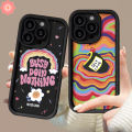 Cute Flowers Art Rainbow Creative Soft Case For Tecno Spark 10 10C Go 2023 Camon 20 Pro Infinix Note 12 G96 30 Pro VIP Smart 7 Hot 30 30i Play Fashion Brand Casetify Angel Eye Cover. 