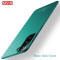 S22 Case Msvii Slim Matte Hard PC Cover Coque For Samsung Galaxy S22 S21 Ultra S20 FE S10 E S9 S8 Plus Note 20 9 10 Lite Cases. 