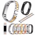 SA Stainless Steel Chain Band Strap for FITBIT Alta HR, FITBIT Alta Fitness Band. 