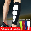 Compression Calf Sleeves Sports Running Leg Foot Support Brace Shin Ankle Socks 1pc not a pair. 