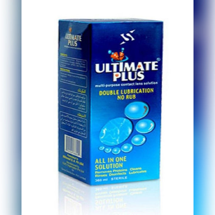 Ultimate Plus lens solution 360 ml - ultimate-360