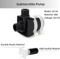 12V DC Submersible Solar Pump | JD Shafi Original 8W Brushless Mini Water Pump | Shafi Machine for Air Coolers & Water Circulation – Imported by Parts & Plugs. 