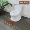 Vintage Wood Step Stool,Adult Wooden Step Stool, Foot Rest Stool Under Desk,Vintage Step Stool Get Up Bedroom Bathroom Living Room For Adults Kids,Good Price. 