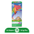 Bona Papa Magic Diapers -  New Economy Pack - XXL Size 6 - 26 Pcs. 