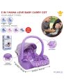Mama Love Carry Cot Without Base New Born Baby Premium Quality Bouncer.. 