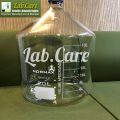 Reagent Bottle, 20000ml- 20 Liter - Culture Bottle -Transparent with Blue Screw Cap – Media Bottle - White Graduations - Borosilicate 3.3 Glass – Normax. 